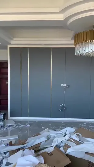 슈퍼 고품질 WPC PVC 천장 및 벽 패널 대나무 섬유 내부 벽 패널